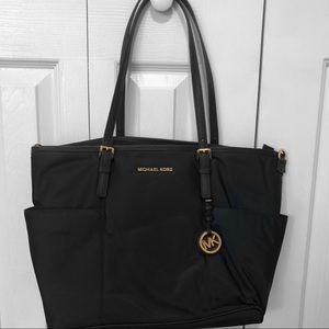 Jet Set Large Nylon Diaper Bag